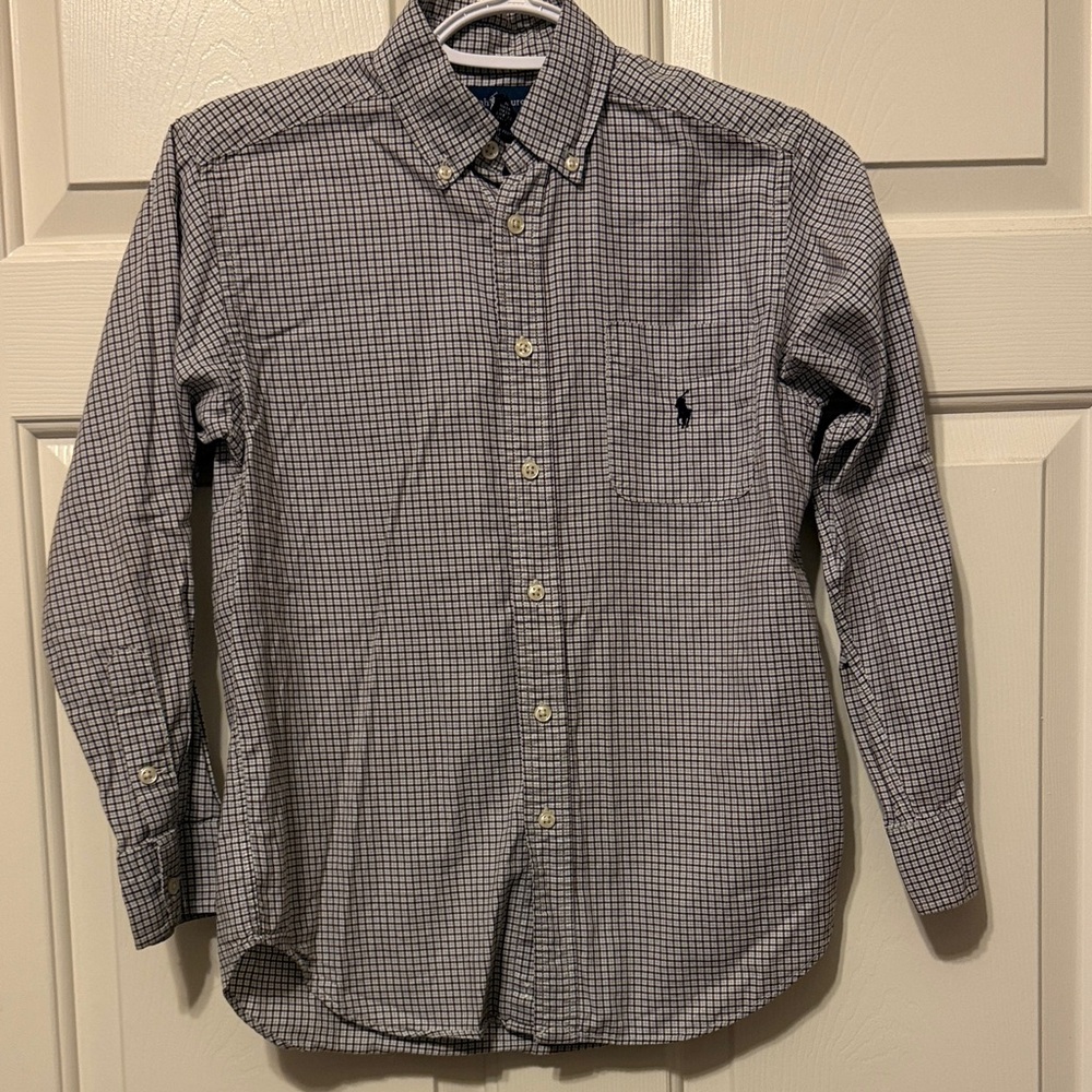 Polo by Ralph Lauren Kids Button Down Shirt - medium 10/12